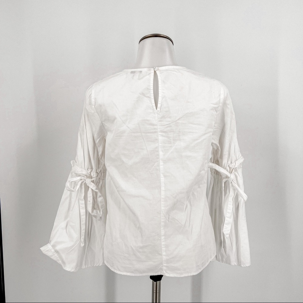 DizzyLizzy white bell sleeve top - Picture 4 of 6